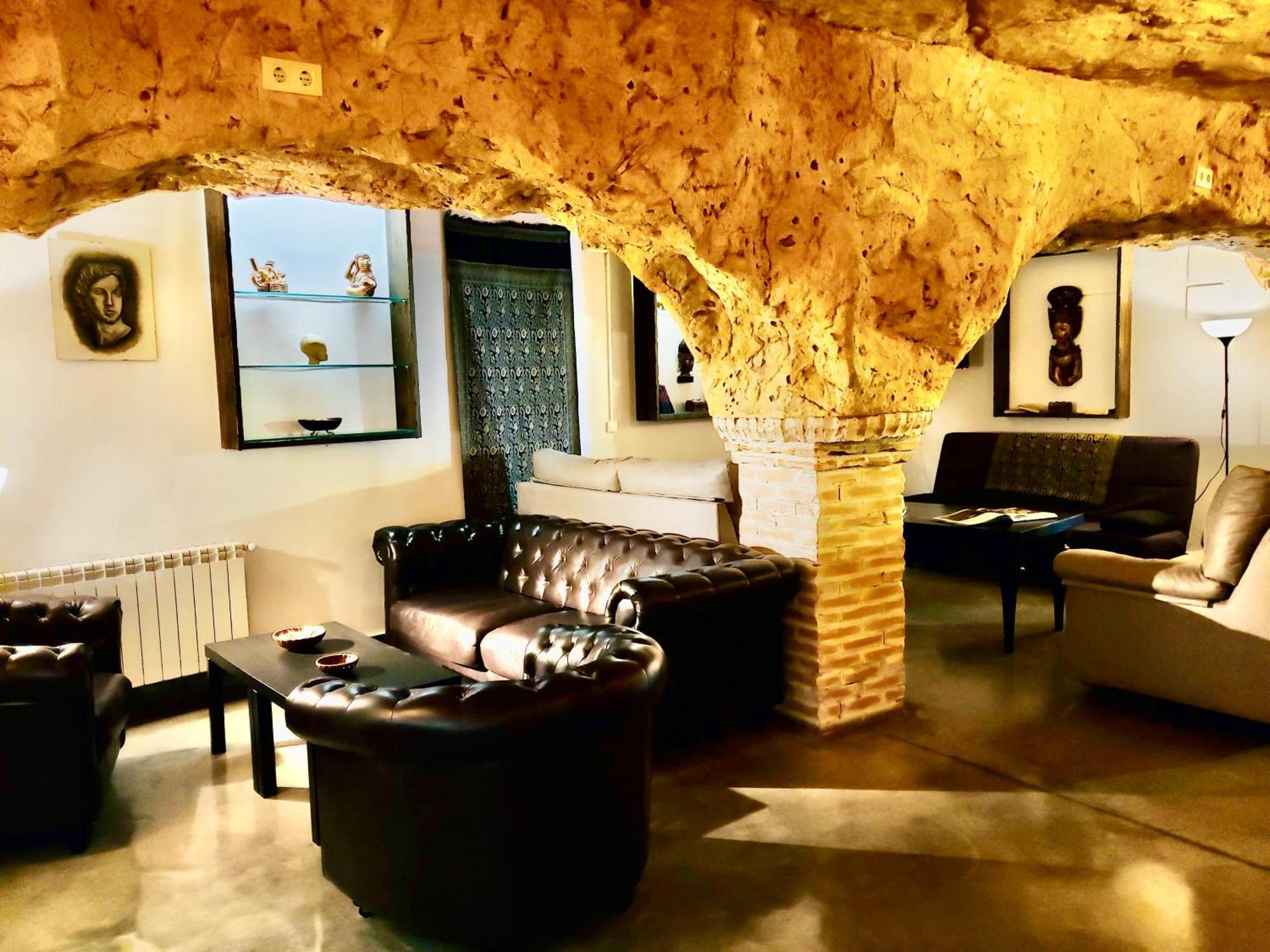 Casa Rural Cueva El Nido Casas de Fernando Alonso 外观 照片